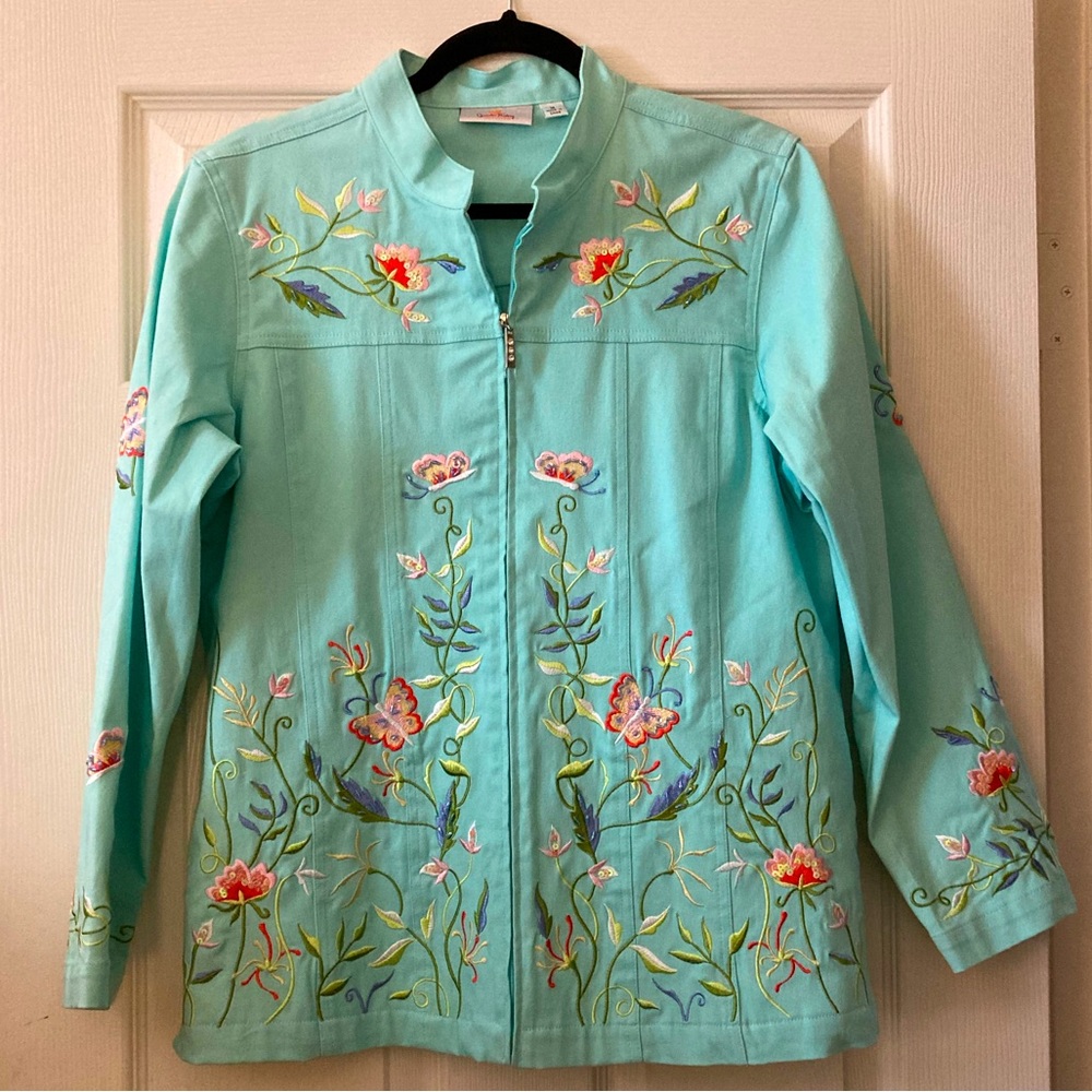 Embellished Jacket by Quacker Factory - Picture 1 of 9